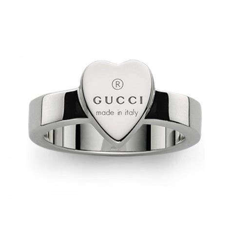 gucci gold heart ring|gucci heart ring size 7.